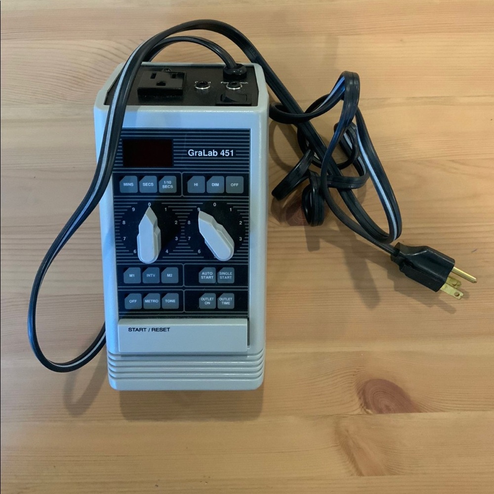 GraLab Model 451 99 Minute Electronic Timer/Intervalometer, 120V/50-60Hz